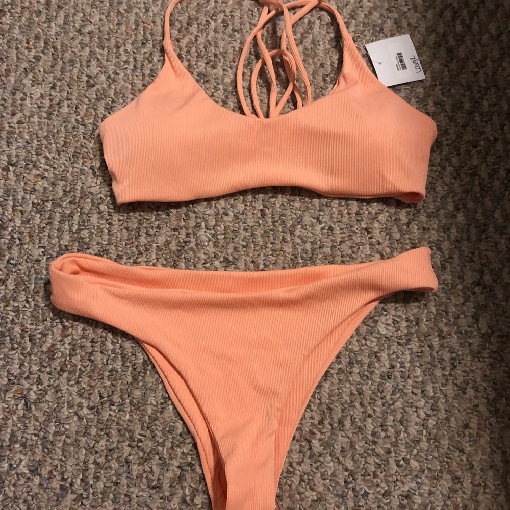 Brand new coral bikini